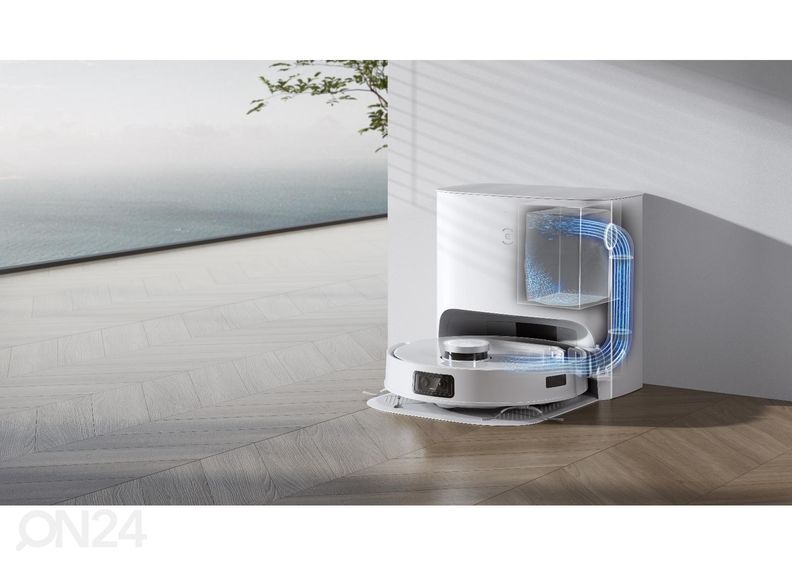 Робот-пылесос со станцией для сбора пыли ECOVACS DEEBOT T10 PLUS увеличить