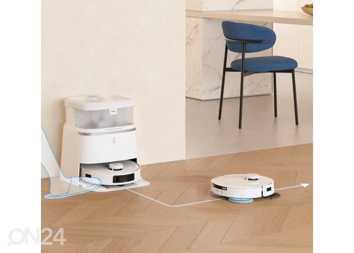 Робот-пылесос Ecovacs Deebot T30 PRO OMNI, влажная и сухая уборка, белый увеличить