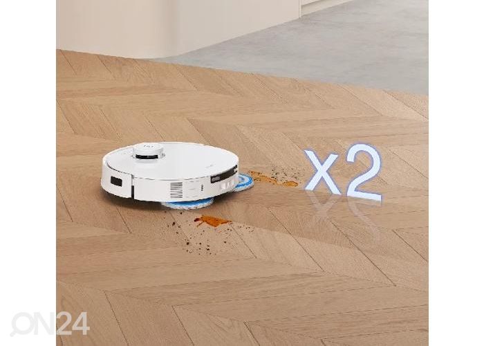Робот-пылесос Ecovacs Deebot T30 PRO OMNI, влажная и сухая уборка, белый увеличить