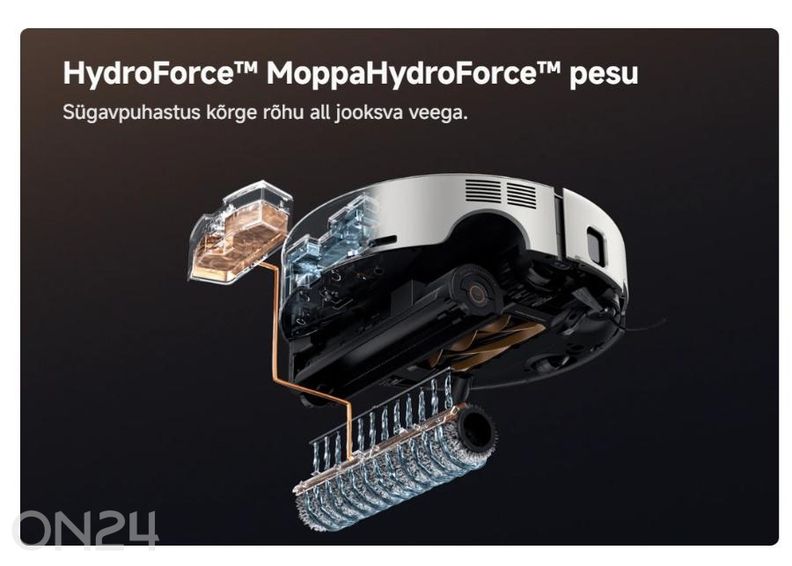 Робот-пылесос Mova Z60 Ultra Roller Complete, влажная и сухая уборка увеличить