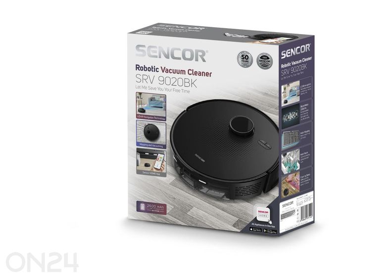 Робот-пылесос Sencor SRV9020BK увеличить