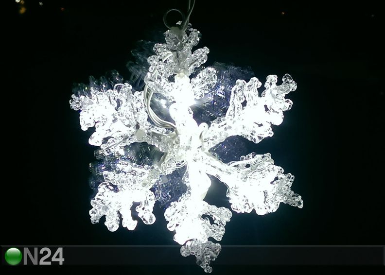 Рождественская декорация на окно Snowflake увеличить