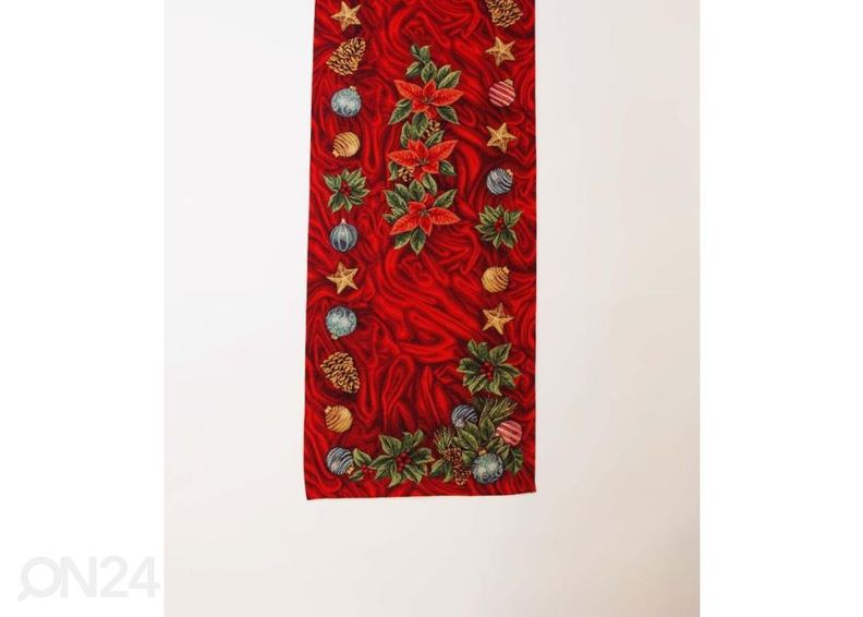 Рождественская салфетка из гобелена Ginger 44x133 cm увеличить