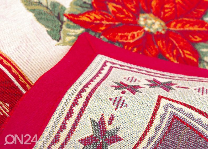 Рождественская салфетка из гобелена Ornament 45x45 cm увеличить