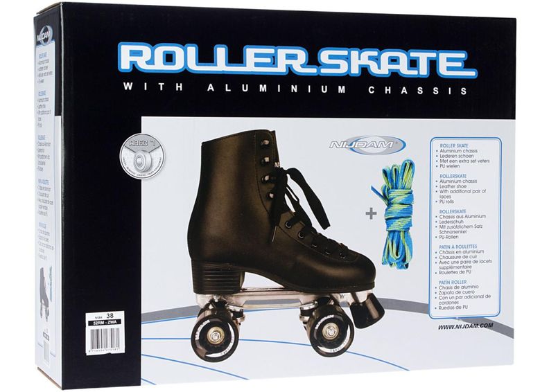 Роликовые коньки Retro из кожи Classic Nijdam увеличить