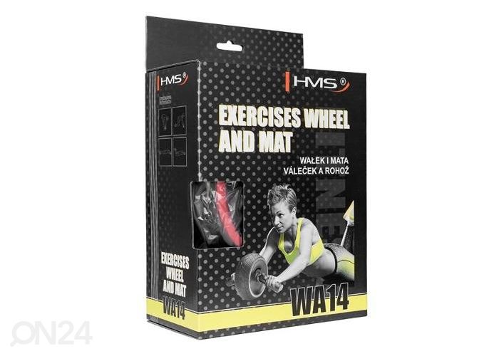 Ролик для брюшного пресса с матом HMS увеличить
