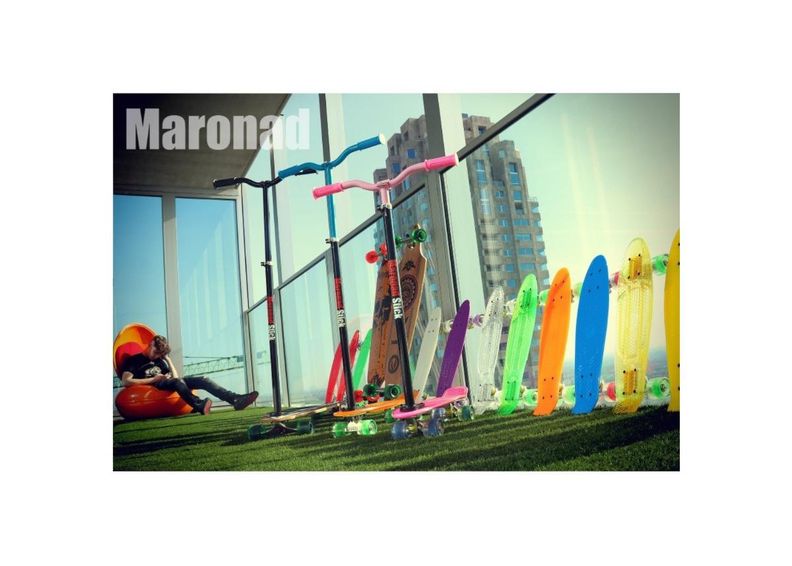 Руль для скейта, длинной и короткой доски Stick увеличить