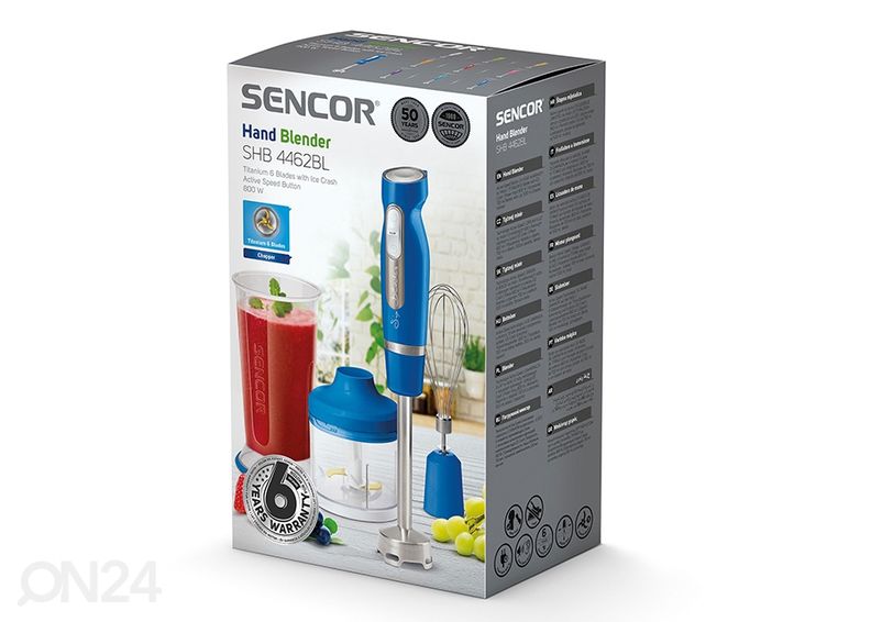 Ручной блендер Sencor SHB4462BLEUE3 увеличить