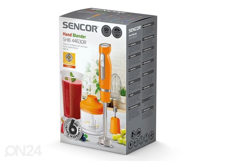 Ручной блендер Sencor SHB4463OREUE3 увеличить