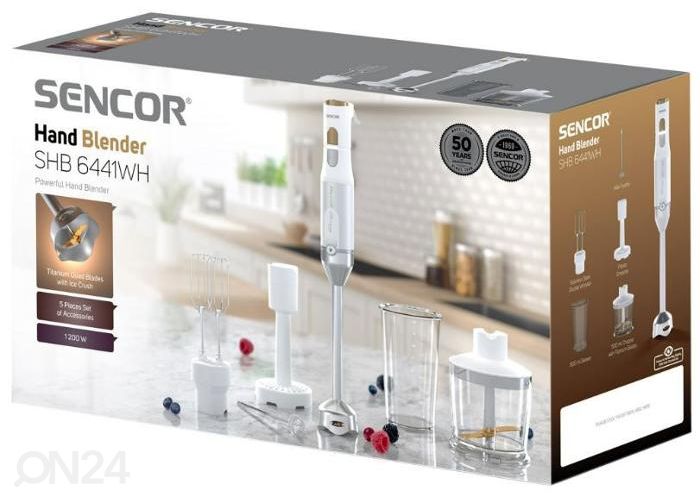 Ручной блендер Sencor SHB6441WH увеличить