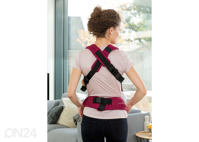 Рюкзак-кенгуру Smart Carrier Bordeaux увеличить