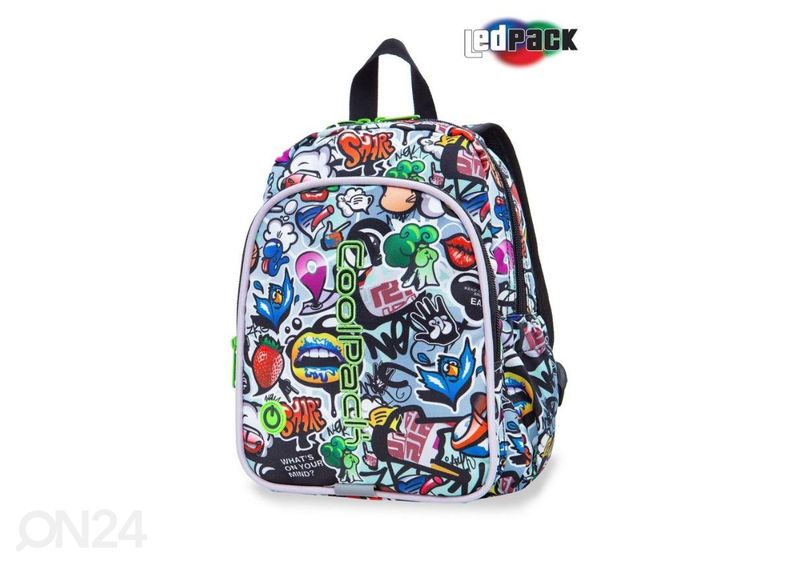 Рюкзак CoolPack Bobby Lastele LED Graffiti 8L увеличить