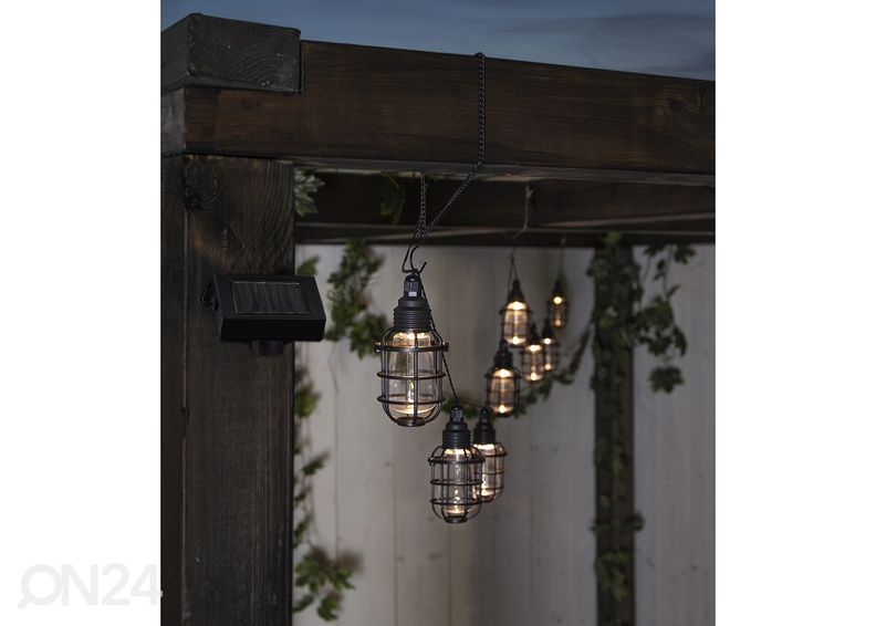 Садовая гирлянда на солнечной батарее Cage увеличить