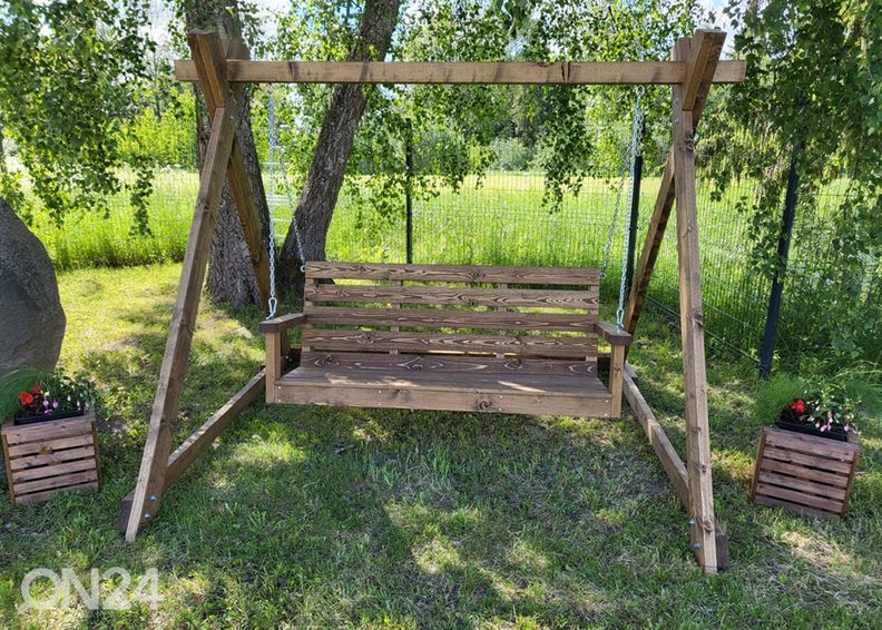 Садовая качель увеличить