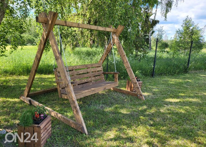 Садовая качель увеличить