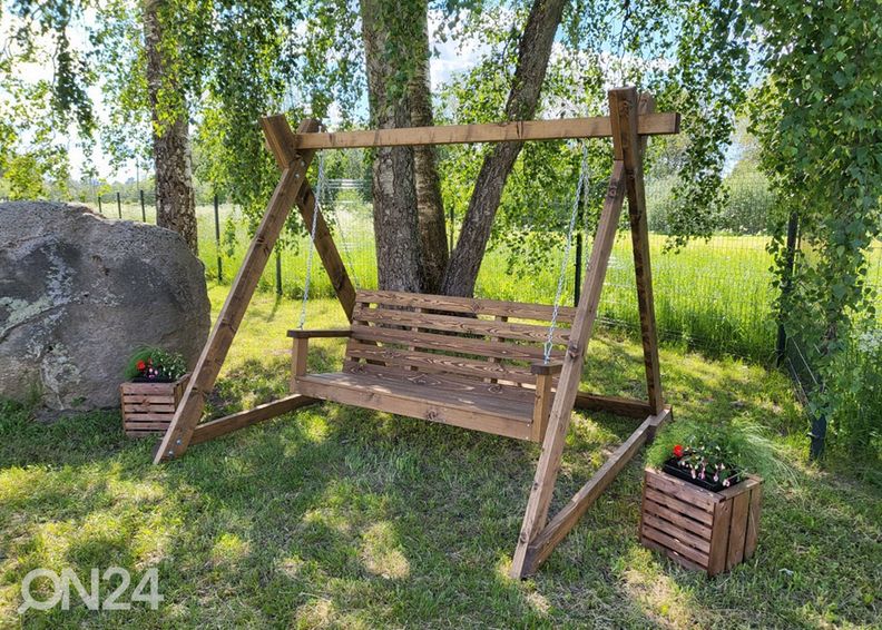 Садовая качель увеличить