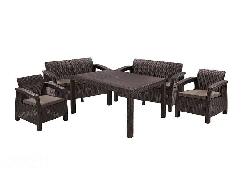 Садовая мебель Keter Corfu Fiesta, коричневая увеличить