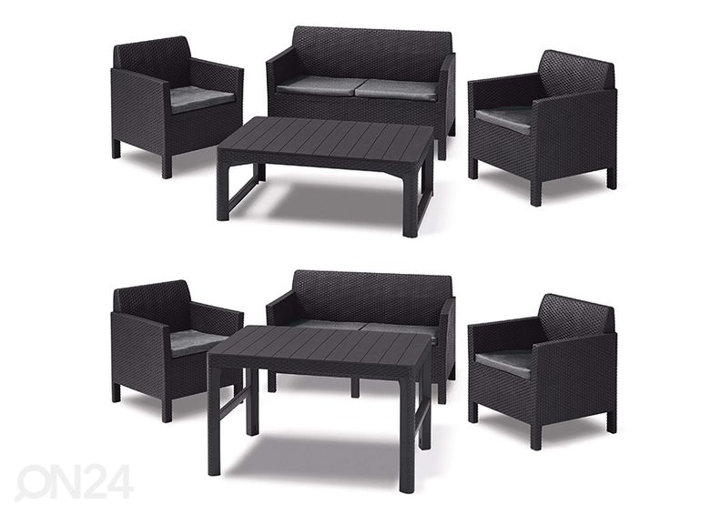 Садовая мебель Keter Orlando, графитовый увеличить