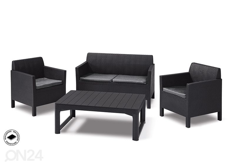 Садовая мебель Keter Orlando, графитовый увеличить