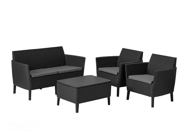 Садовая мебель Keter Salemo, графит увеличить