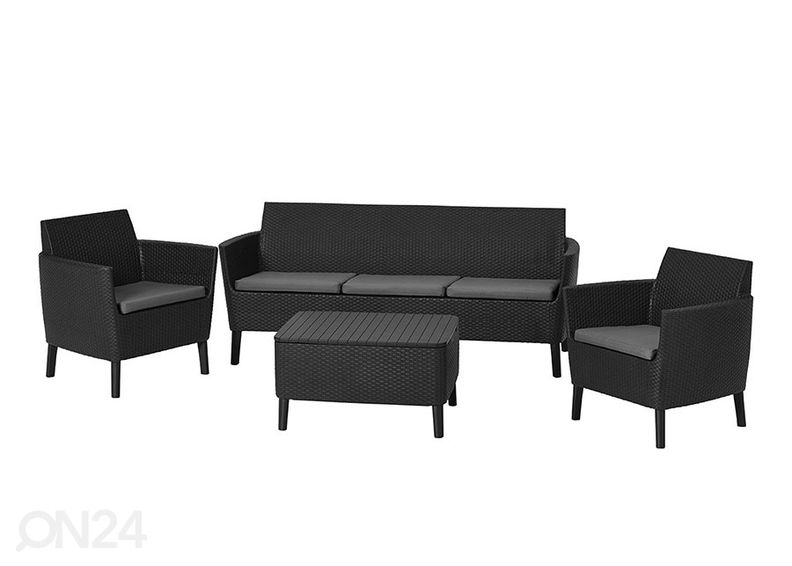 Садовая мебель Keter Salemo, графит увеличить