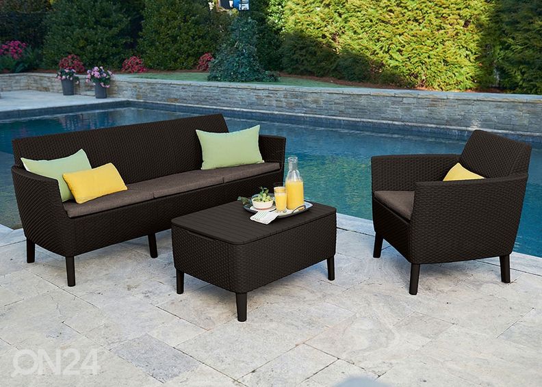 Садовая мебель Keter Salemo, коричневая увеличить