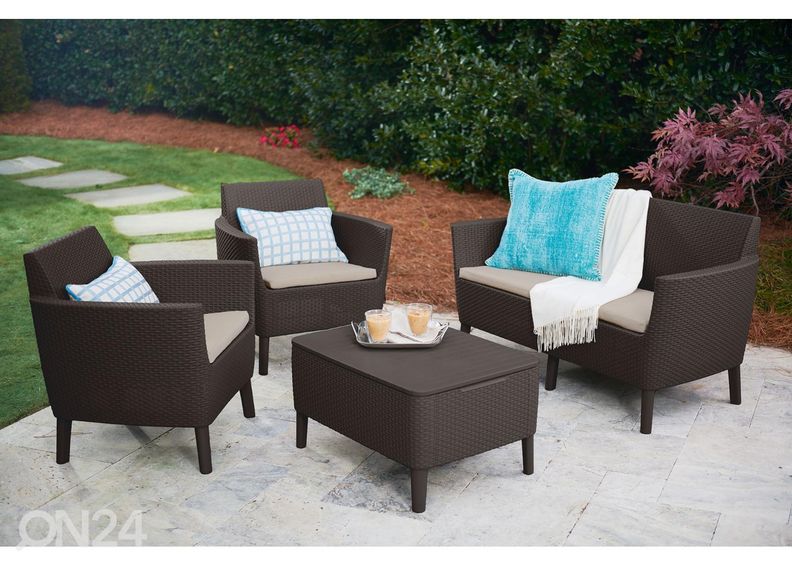 Садовая мебель Keter Salemo, коричневый увеличить