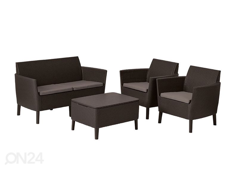 Садовая мебель Keter Salemo, коричневый увеличить