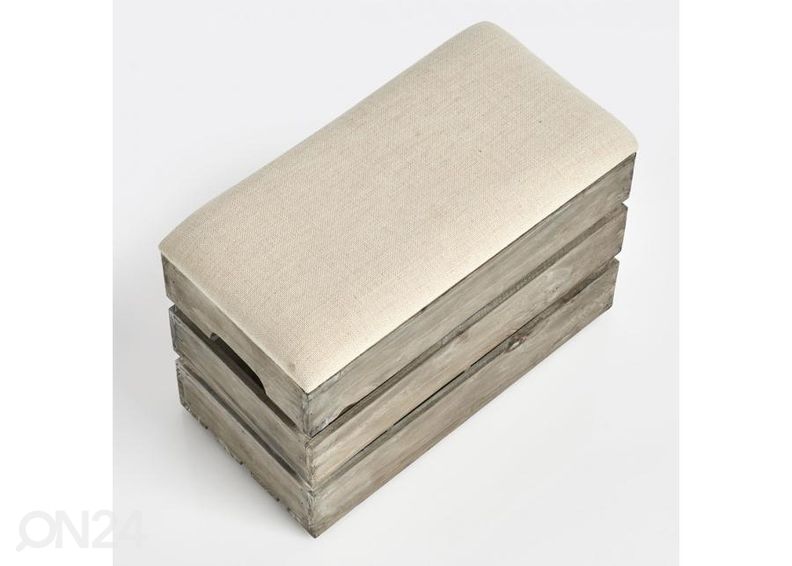 Садовая скамейка с ящиком для хранения увеличить