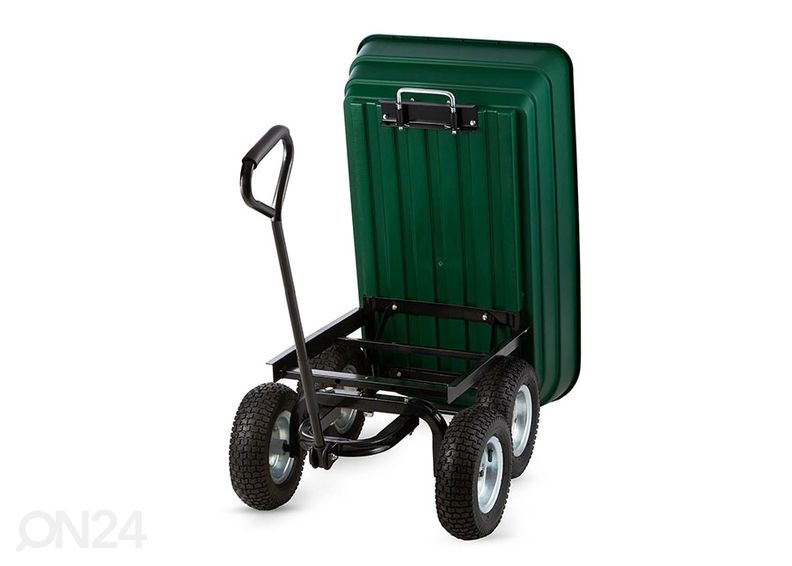 Садовая тележка на 4 колесах увеличить