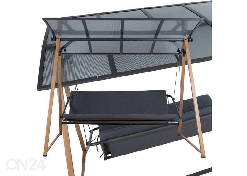 Садовые качели 3-х местные увеличить