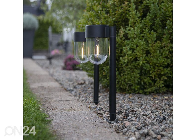 Садовые светильники с солнечной панелью Cupola 2 шт увеличить