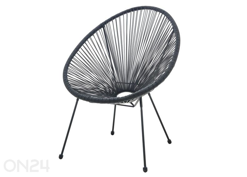 Садовые стулья 2 шт, черный увеличить