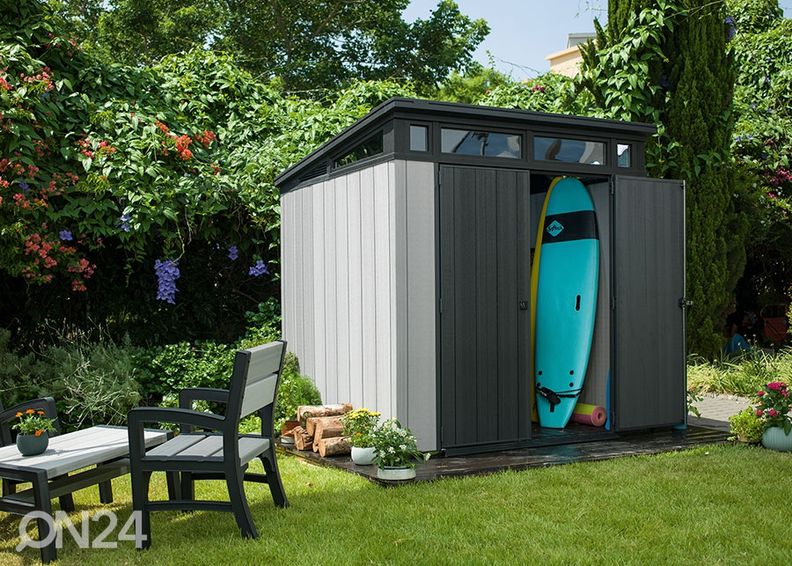 Садовый домик Keter Artisan 4 м², серый / под покраску увеличить