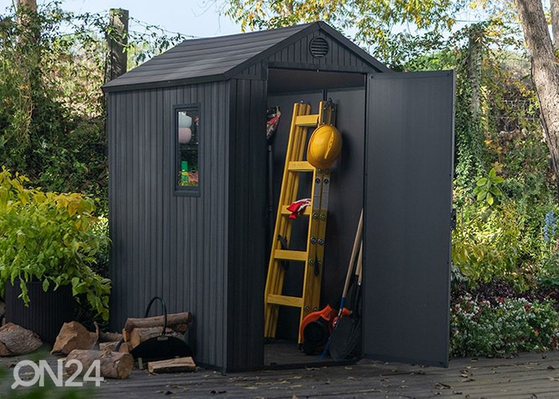 Садовый домик Keter Darwin 1,98 m², серый увеличить