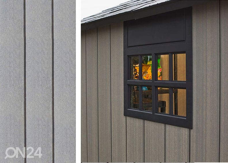 Садовый домик Keter Oakland 6,6 м², серый/под покраску увеличить