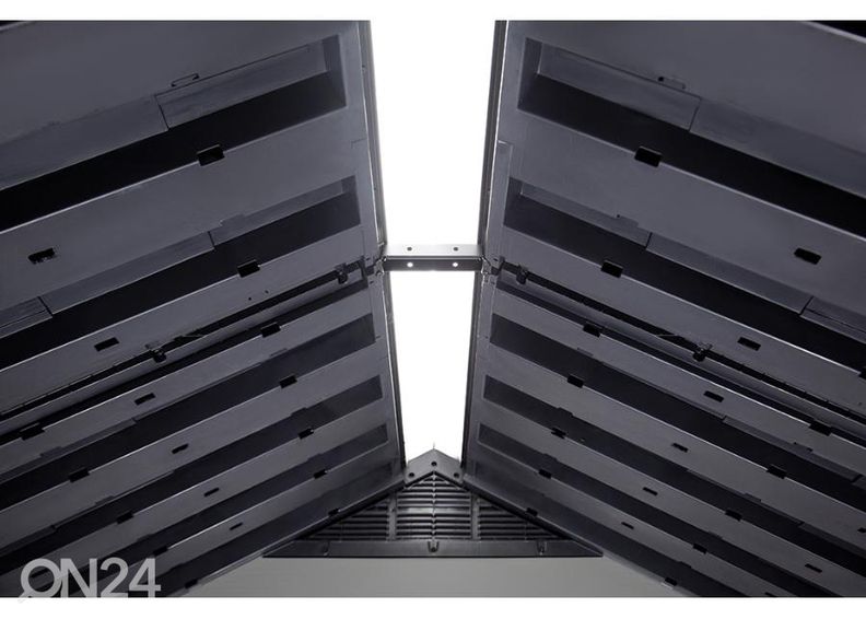 Садовый домик Premier 757, 4 м², серый увеличить