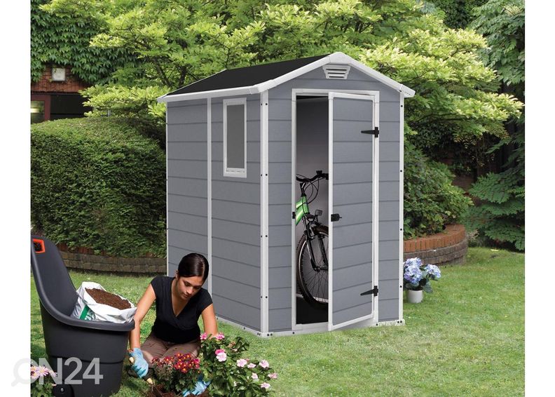 Садовый сарай Keter Manor 1,97 м²; 192х130х198 см увеличить