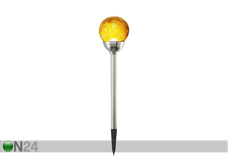 Садовый светильник с солнечной панелью увеличить