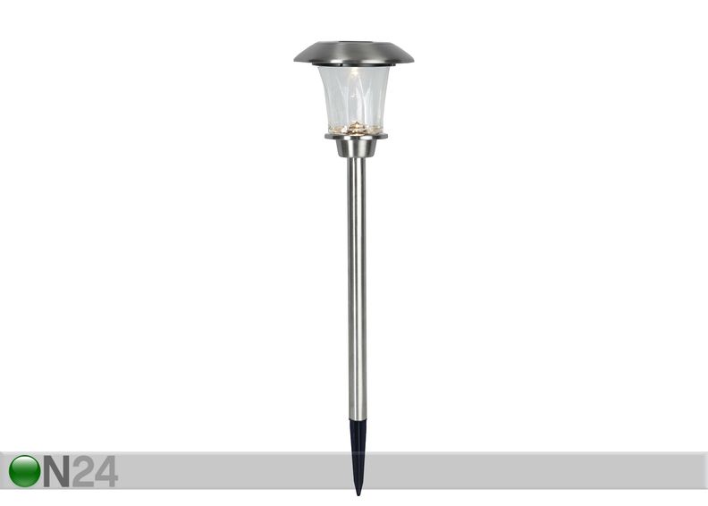 Садовый светильник с солнечной панелью увеличить