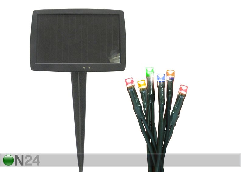 Садовый светильник с солнечной панелью 40 LED увеличить