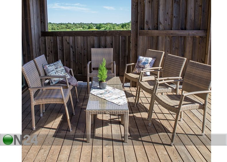 Садовый столик Wicker увеличить