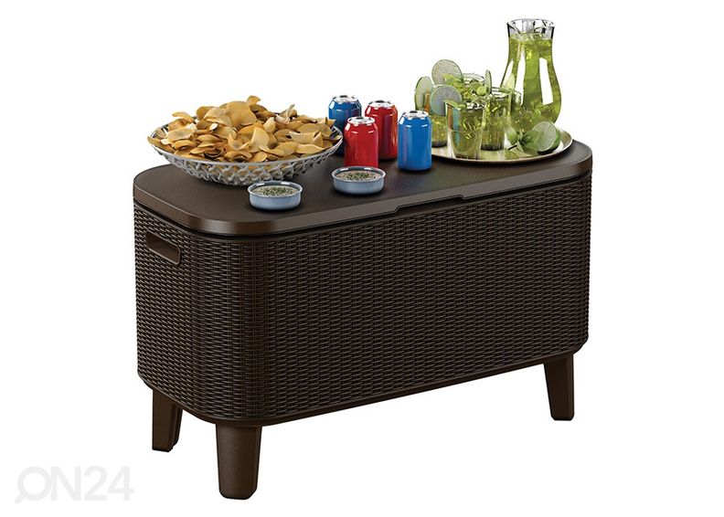 Садовый стол-бар Keter Bevy Bar, коричневый увеличить