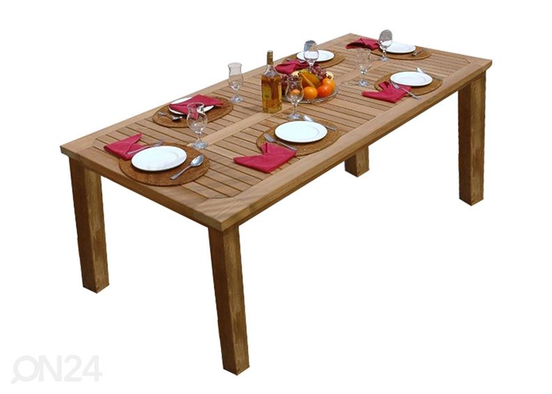 Садовый стол Bali 100x220 см увеличить