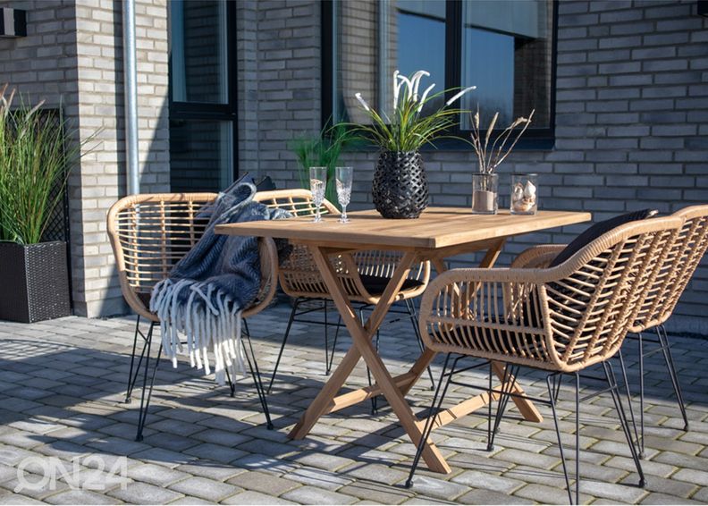 Садовый стол Cordoba 120x80 cm увеличить