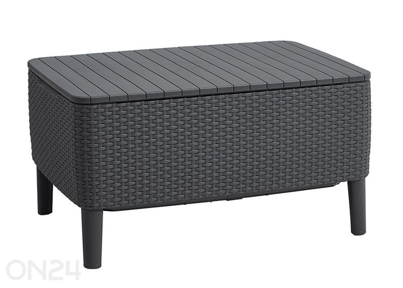 Садовый стол Keter Salemo, графит 56x76 см увеличить