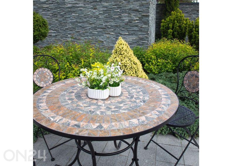 Садовый стол Mosaic Ø 90 cm увеличить