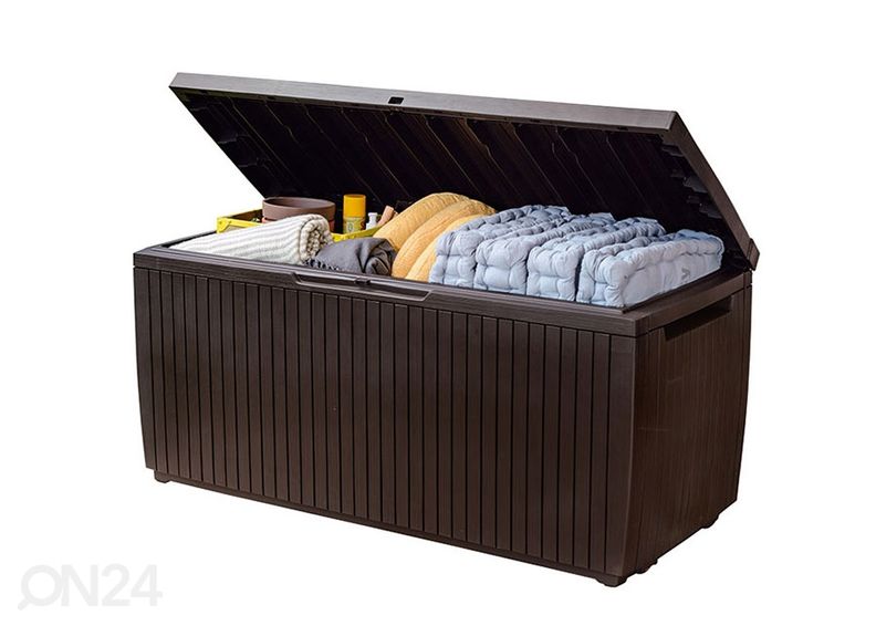Садовый ящик для хранения Keter Springwood, коричневый увеличить