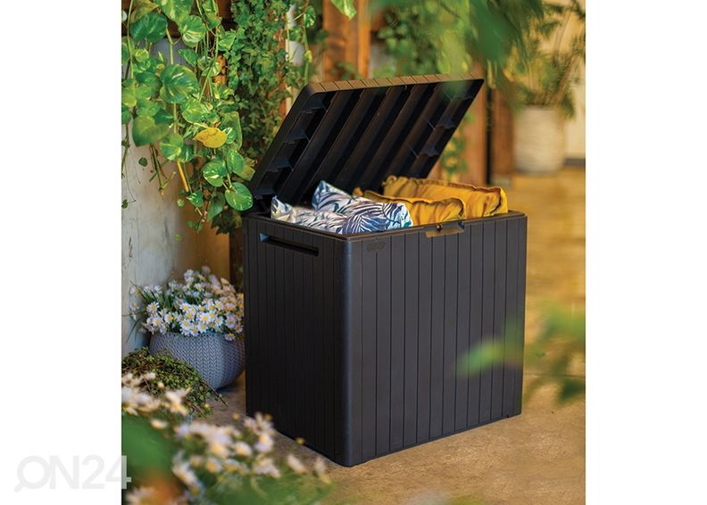 Садовый ящик Keter City Box, графит увеличить