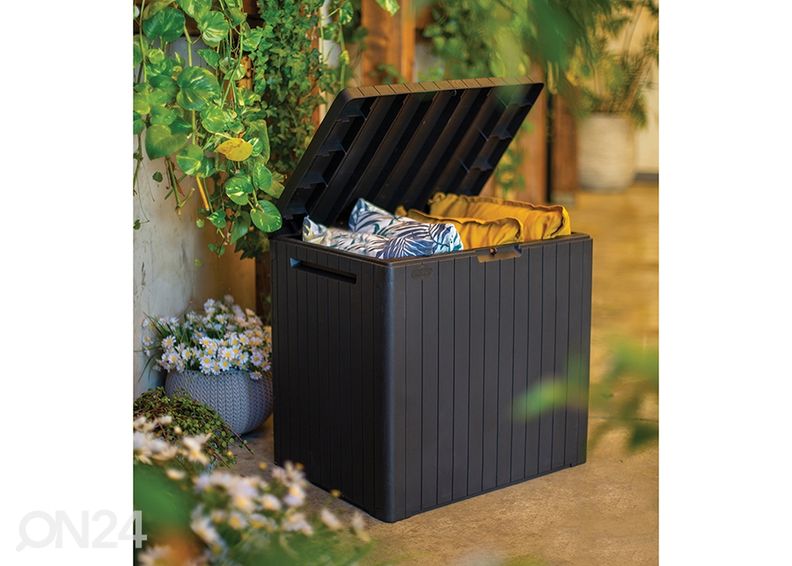 Садовый ящик Keter City Box, коричневый увеличить
